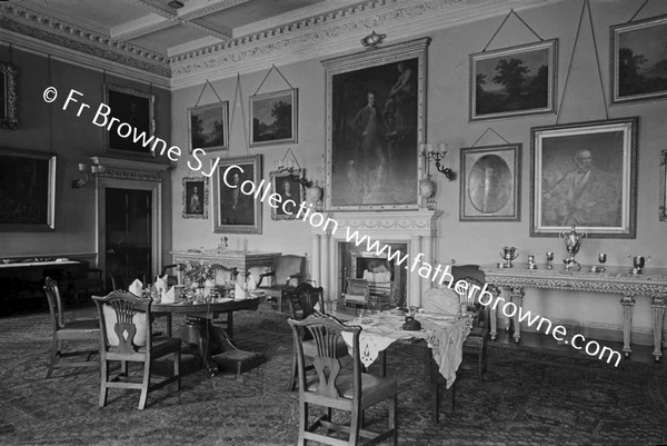 CASTLETOWN HOUSE  DINING ROOM